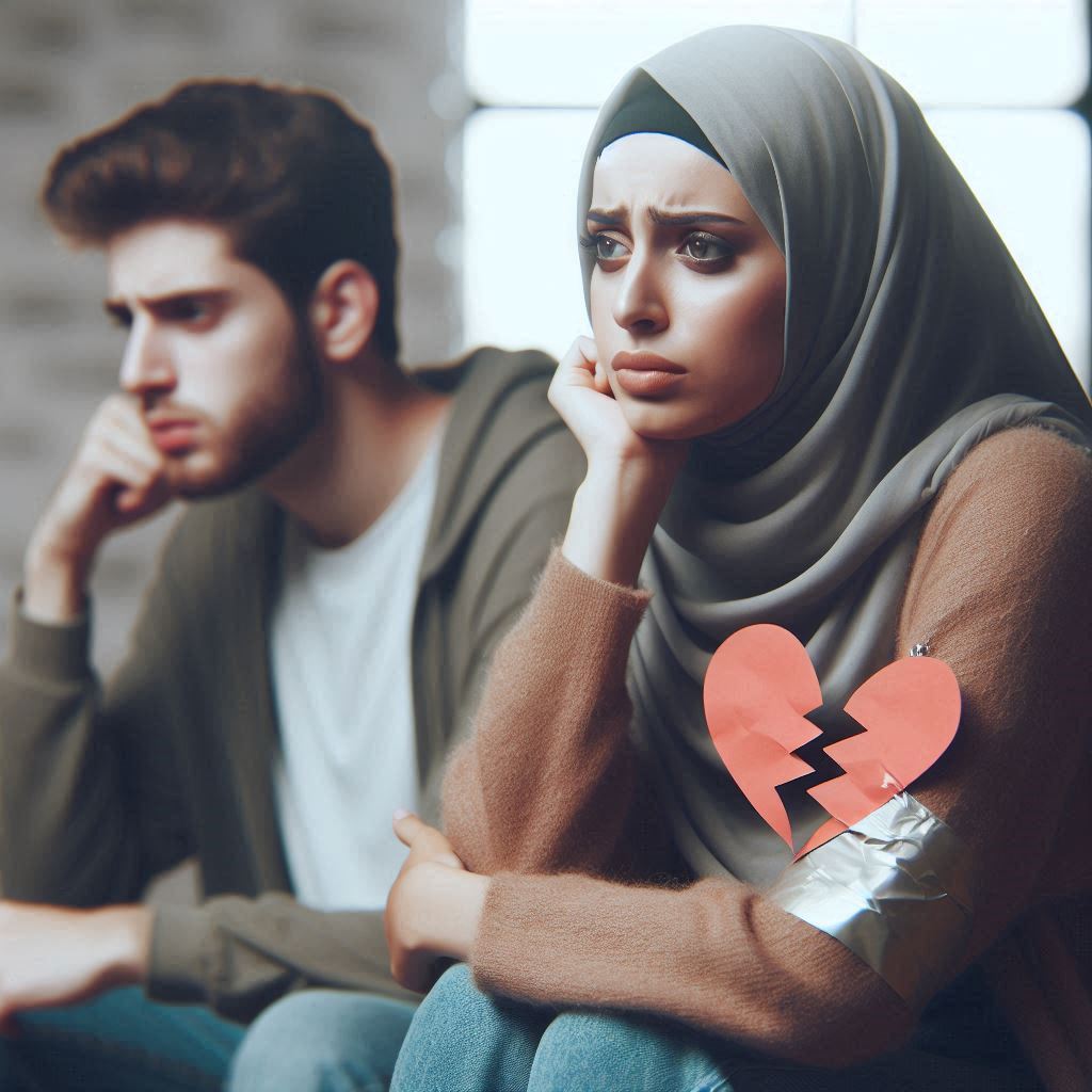 زوجی که بدلیل عدم رضایت از رابط و توهم خیانت به جدایی فکر می کنند